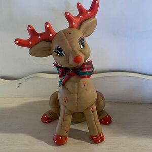 Vintage Kimple Ceramic Reindeer